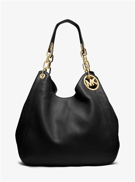 michael kors fulton large shoulder tote replica|fulton leather shoulder bag.